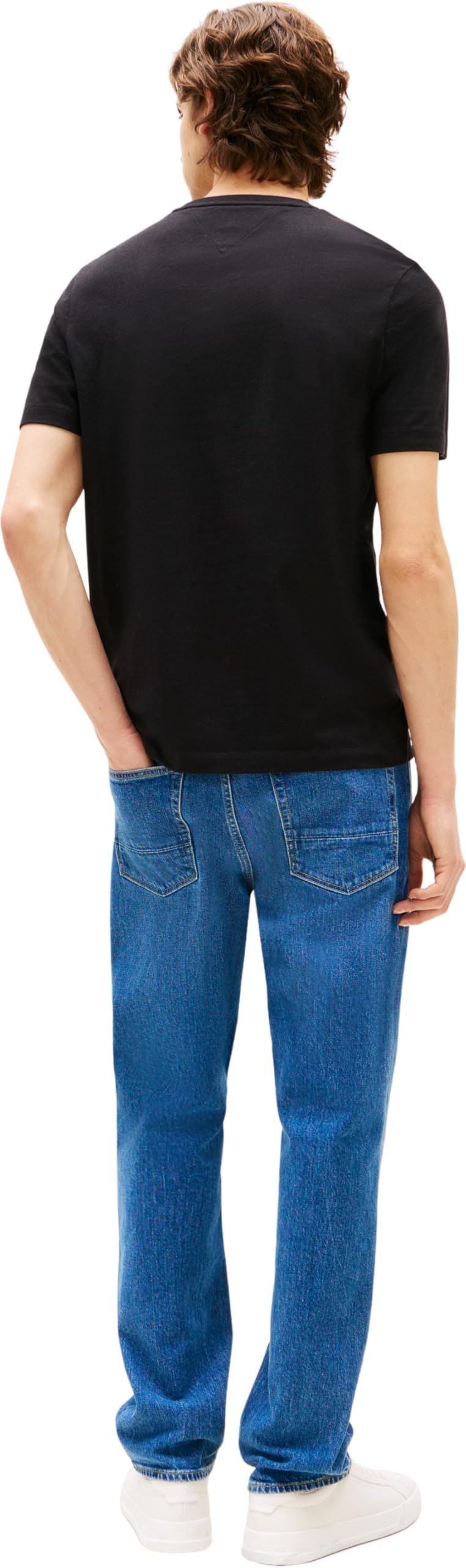 Tommy Hilfiger Herren T-Shirts Kurzarm Essential mit Brusttasche