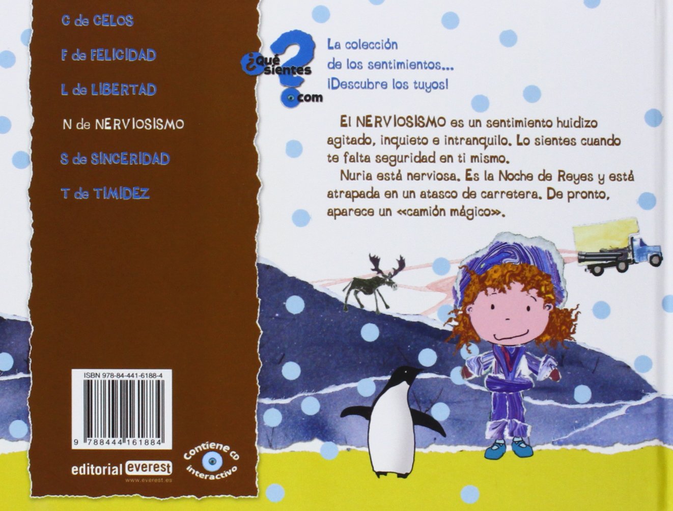 Nerviosismo. Libro con Cd interactivo (Qué sientes.com)
