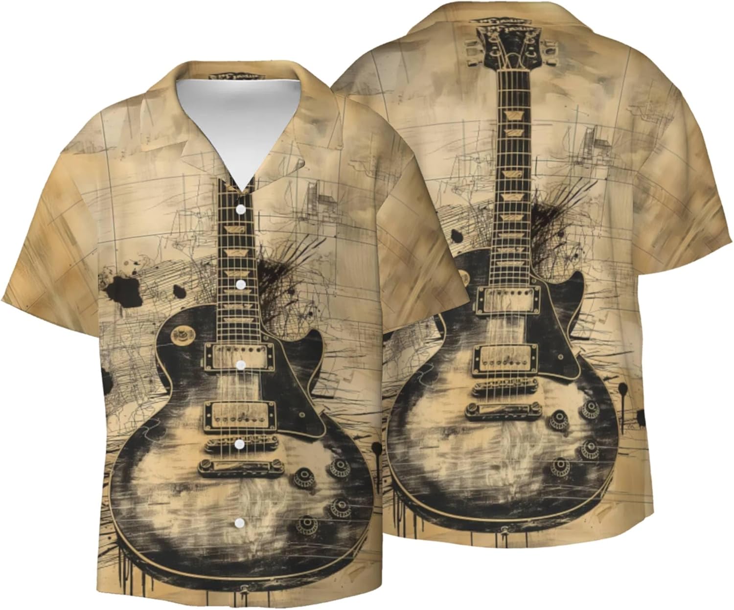 3D Pattern Print Shirt Unique Graphics Long Sleeve Casual Button Down Shirt Ideal Parties Family Gatherings Comfortable - Image 4