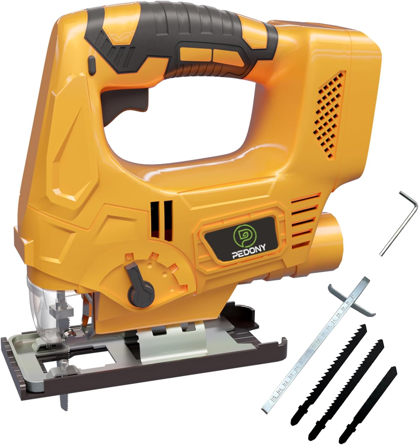 Cordless Jigsaw for Dewalt 20V Battery, Replaces DCS334B, with 4 Blades