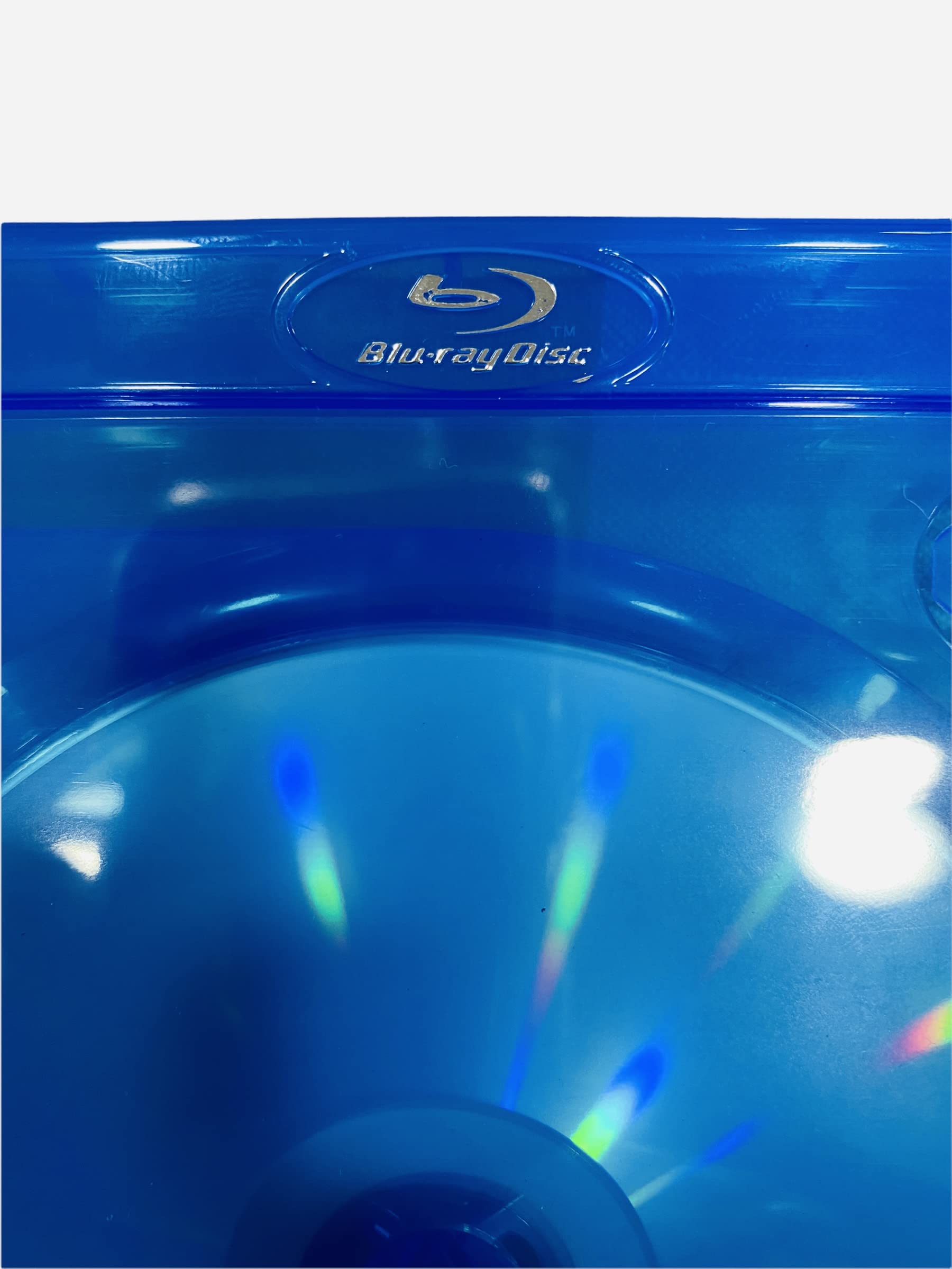 10 X Amaray Blu-ray Blue 2 Way Double Face On Face DVD Blue Case 14mm - View #7