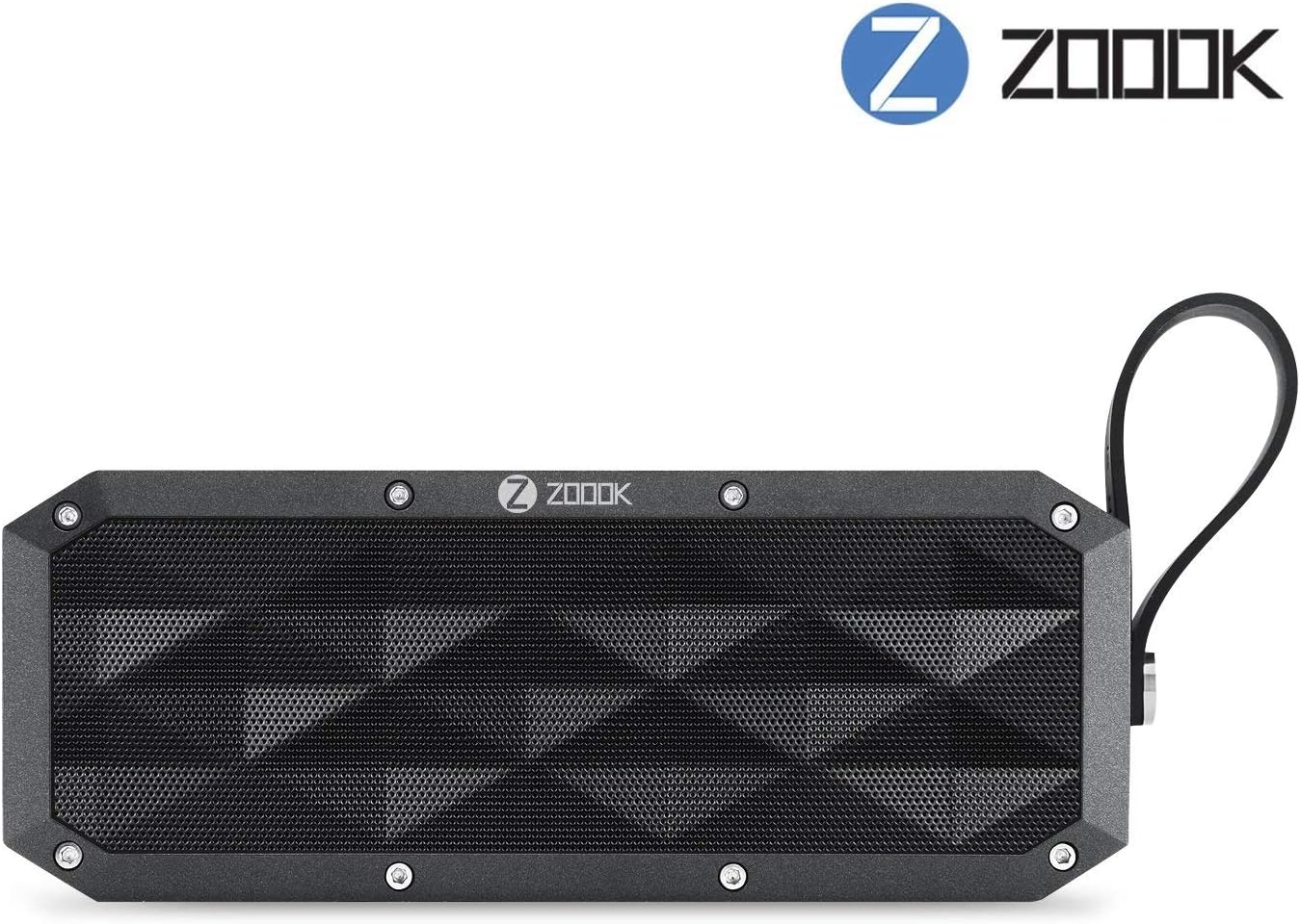(Renewed) Zoook Rocker Armor XL (30W) Bluetooth Speaker with Twin Bass Radiators and 4400 mah Battery (Black)