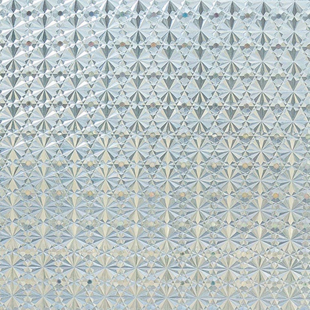 Films de fenêtre de confidentialité givrés décoratifs 3D statiques sans colle SENSEN