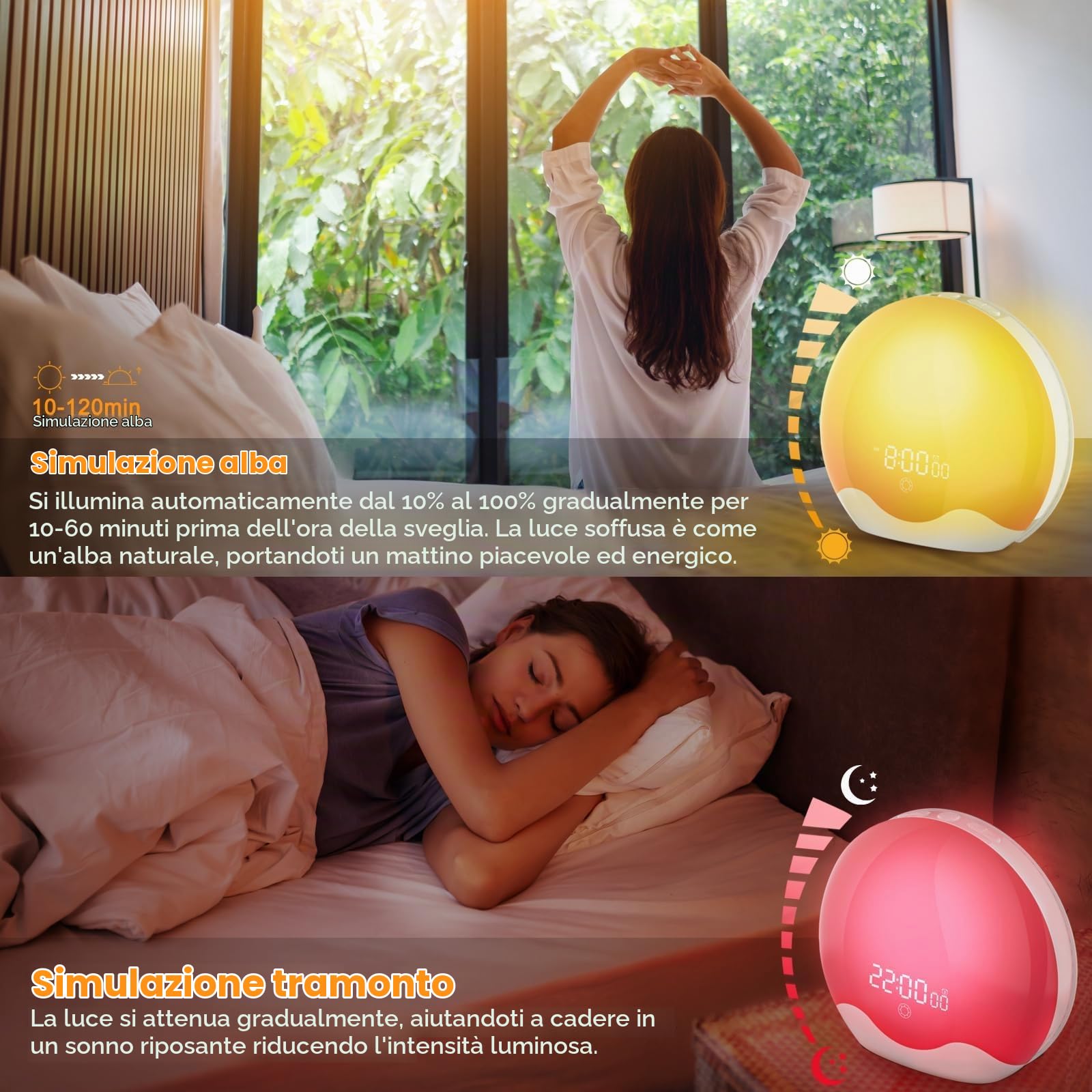 Cadrim Sveglia luminosa — immagine 4 di 8