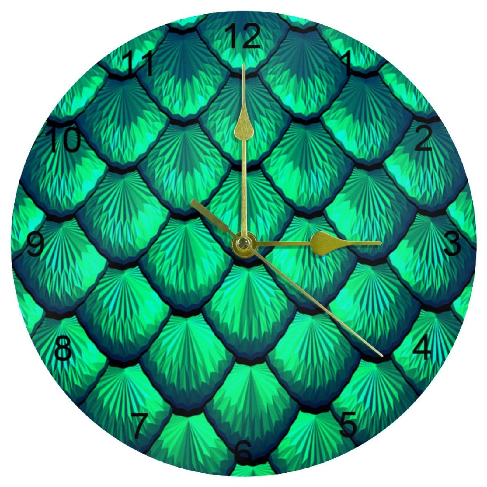 Horloge murale silencieuse pour stopper le tic-tac dans la chambre à coucher
