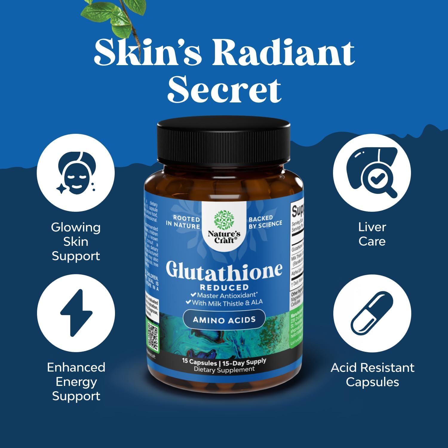 natural vore glutathione Natural Vore Pure Glutathione Supplement with Glutamic Acid-L Pills  Silymarin Milk Thistle Extract ALA and Amino Complex for Liver Support Anti  Aging Skin Care Immunity,Pack of 1,0.032 kilograms : Amazon.com.au: Health,  Household