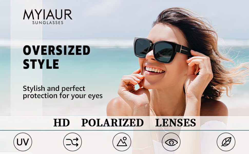 Amazon.com: Myiaur Fit Over Glasses Sunglasses for Women  display picture 3