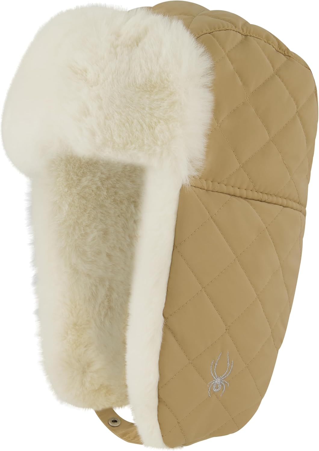 Spyder Womens Quilted Insulated Nylon Trapper Hat - Image 2