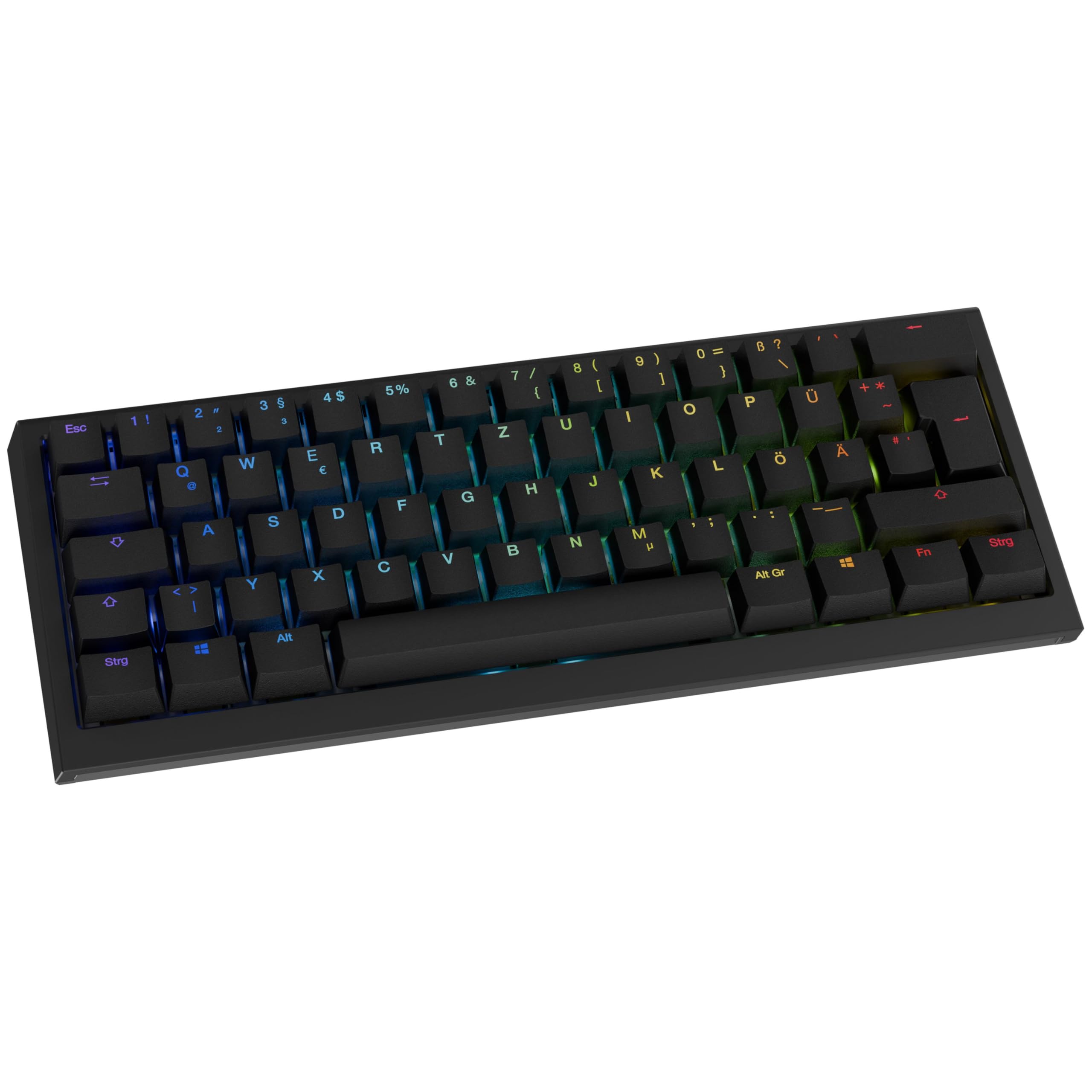 Ducky One X Mini Wireless Gaming Tastatur induktiv Hot Swap RGB - Inductive (DKON2461IST3-DADEPDOECL1AS1)