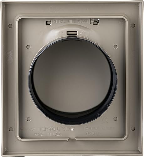 Miniatura 61 de NO-PEST VENT Exclusiva cubierta de ventilación de secadora de doble puerta, fabricada en Estados Unidos con plástico muy resistente a los rayos UV