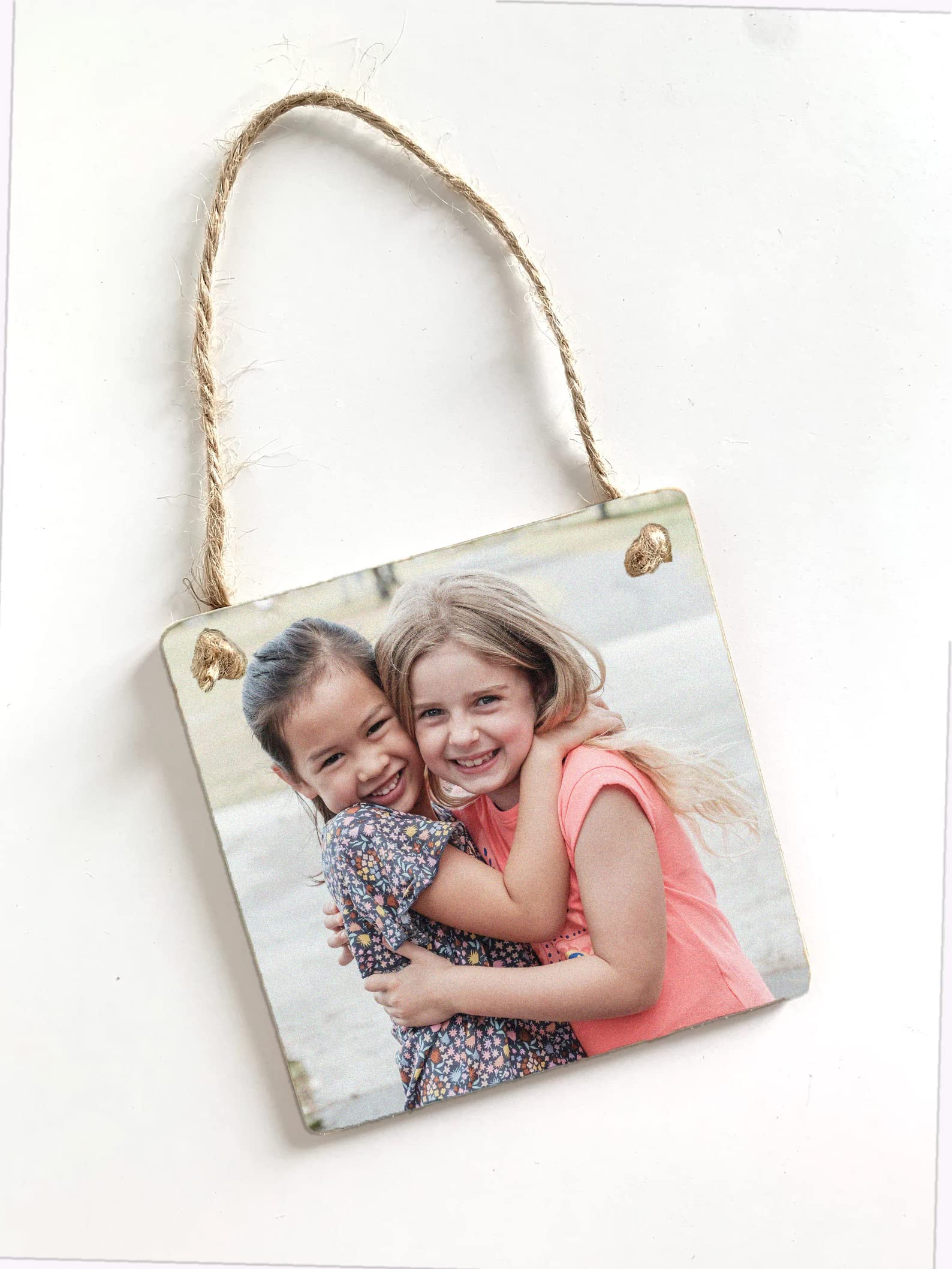 Colourbat Women's Personalised Photo Hanging Decoration Bauble Ornament