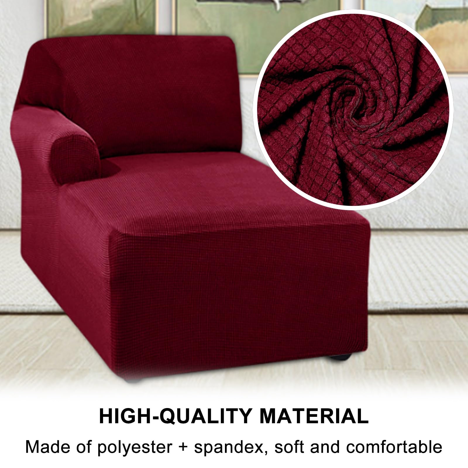 Bankhoes Milos Chaise Longue links - Beste kwaliteit leverbaar