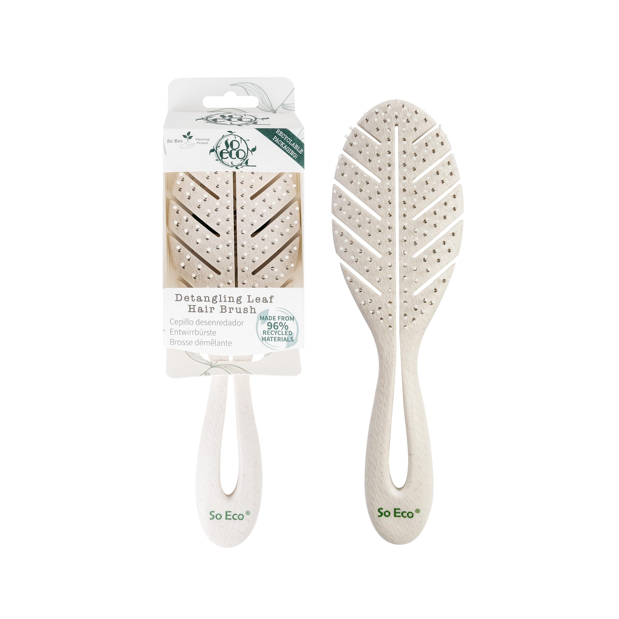 So Eco Detangling Leaf Brush
