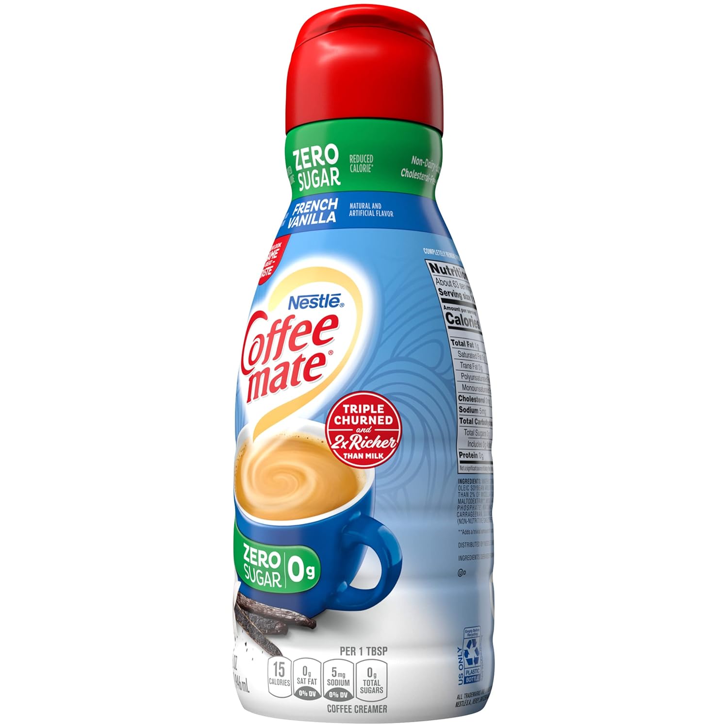 Buy Nestle Coffee mate Zero Sugar French Vanilla Creamer Triple