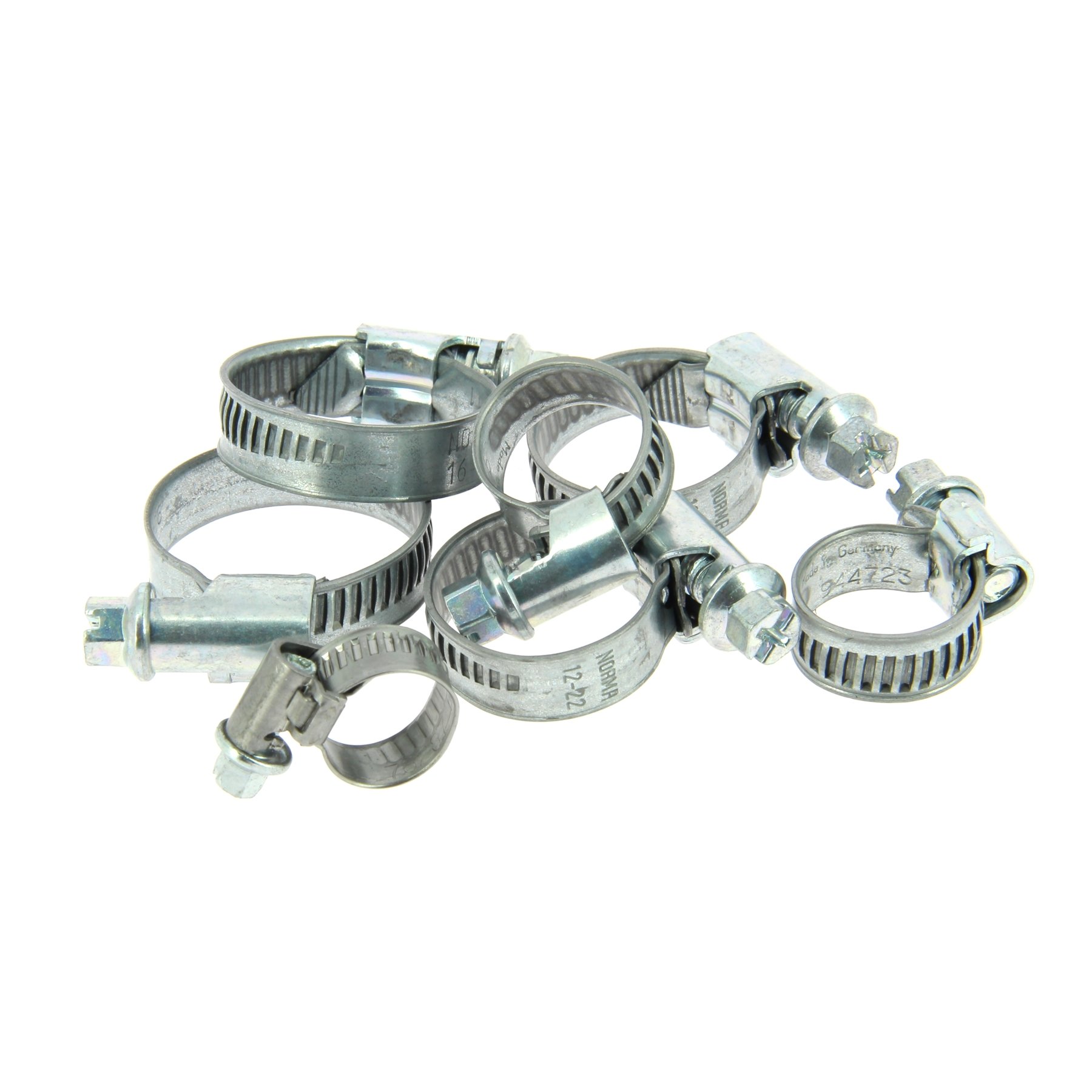 6 Colliers De Serrage Métalliques - Diamètres 25-40mm, 32-50mm, 50-70mm, Anticorrosion