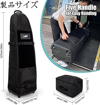 Amazon | PlayEagle ゴルフバックカバー ゴルフ用トラベルカバー