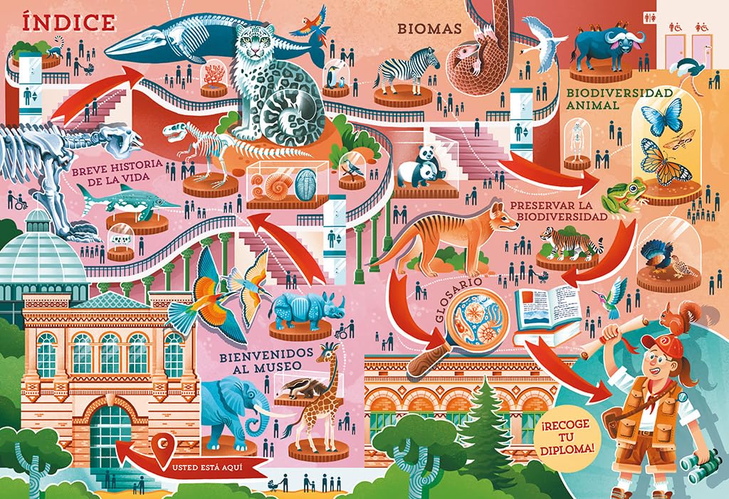 Animales asombrosos: Un recorrido fascinante por la biodiversidad (B Plus)