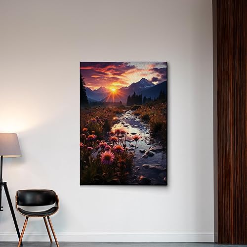 Miniatura 3 de Landscape Wall Decor, Huge Canvas, Nature Wall Print,Print, Mom's Gift, Livingroom Wall Decor, Nature Landscape Painting, Canvas Wall Art
