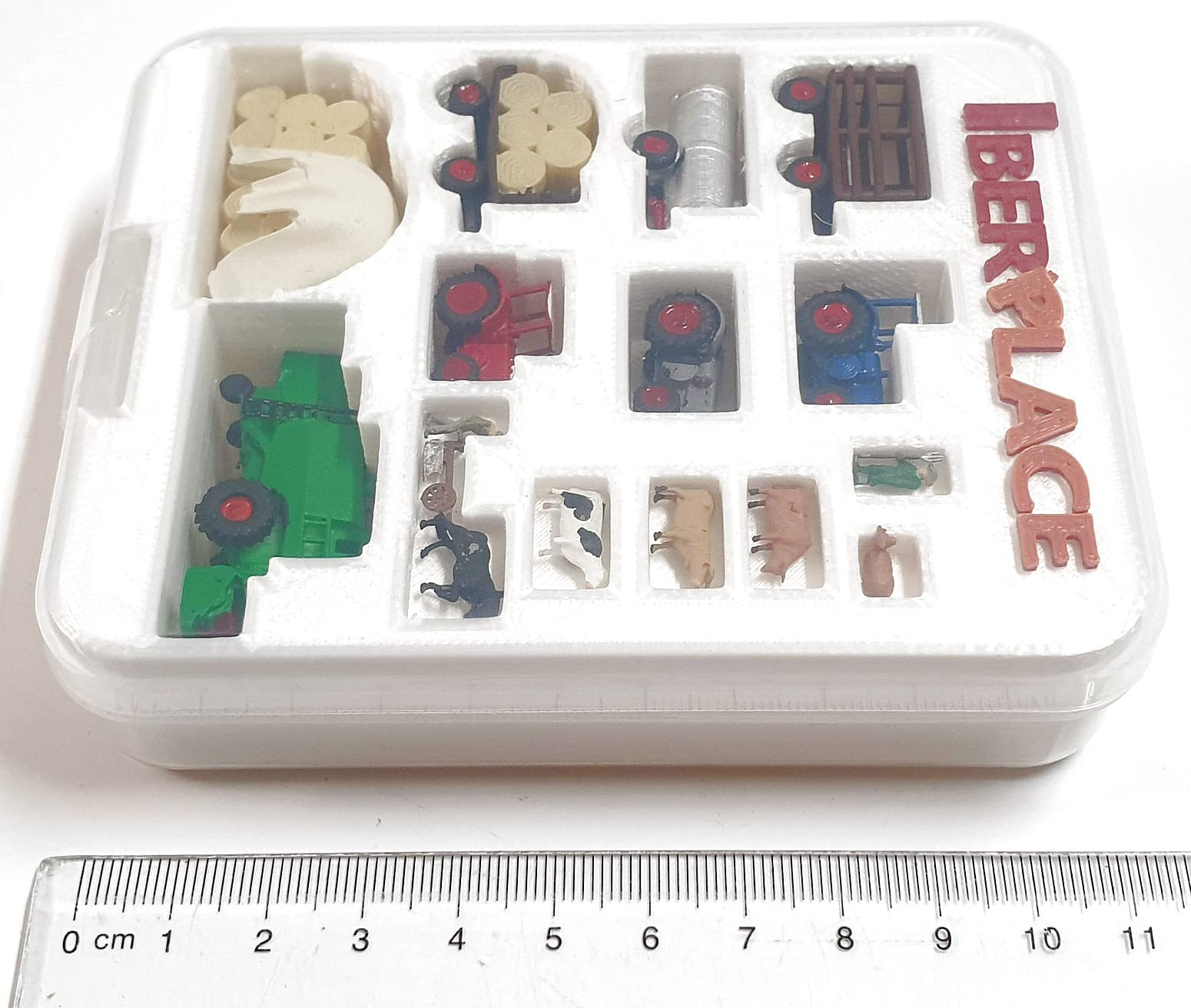 Z 1:220 Skala Figurki 10014 Super-Set Rolnictwo Dekoracje Akcesoria do modelarstwa kolejowego Traktory z przyczepami i zwierzętami