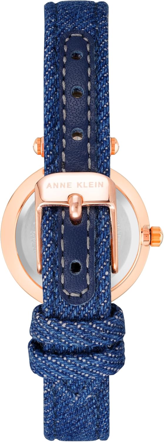 Anne Klein Women's Leather Strap Watch - Image 3