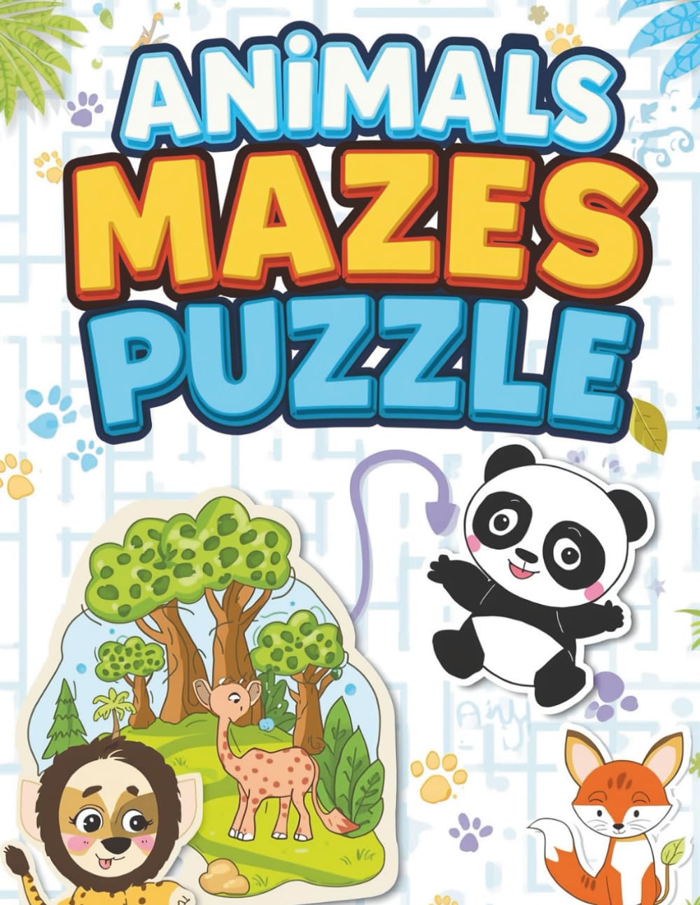Animals Mazes Puzzle: Fun and Educational Maze Adventures for Kids