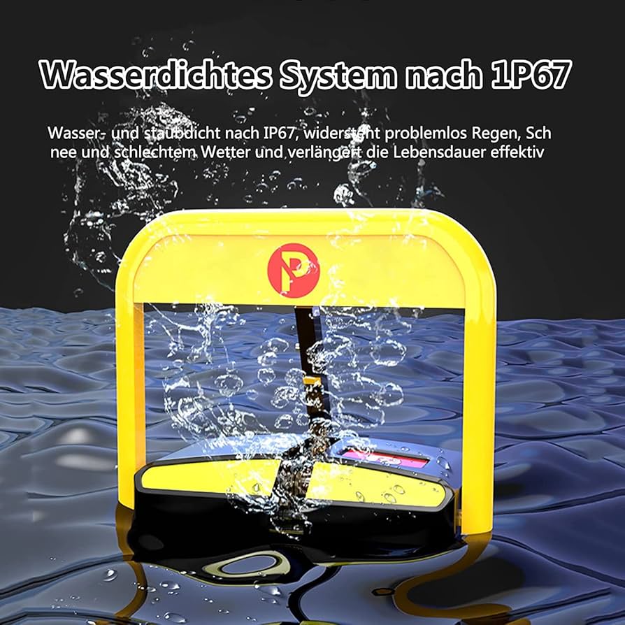 リモコン付き電動無線式パーキングロック　アラーム　車の盗難防止に 楽天市場】無断駐車防止システム 【 パーキングロックシステム