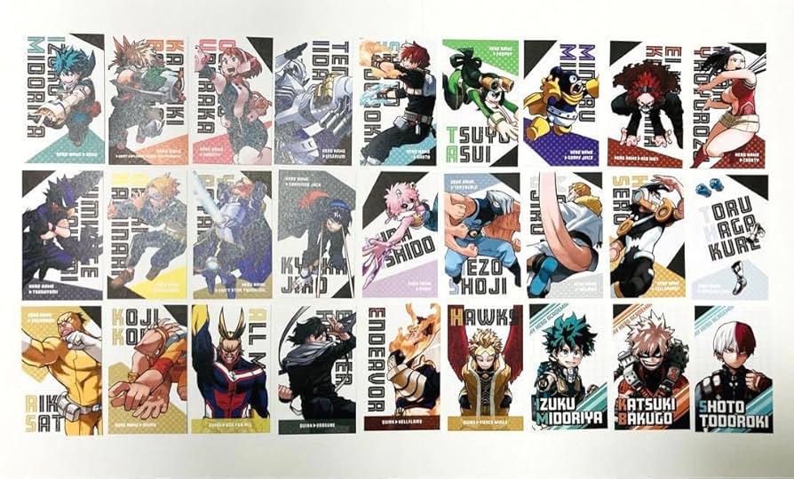 Amazon.co.jp: ヒロアカ展 名刺カードコレクション 第一弾