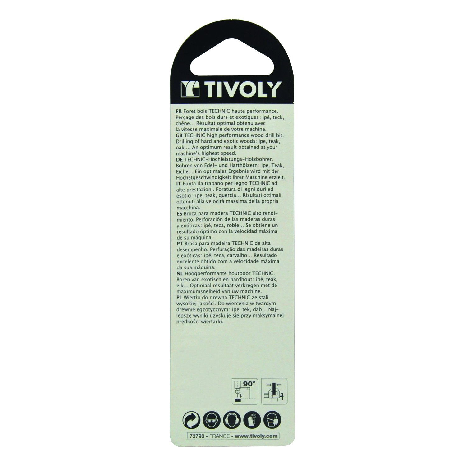 Tivoly 10864020700 Foret Bois Technic Gradué, Gris, Bronze