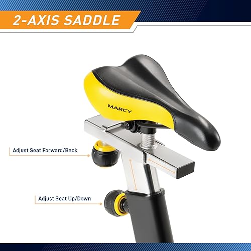 Miniatura 7 de Marcy Club Revolution - Entrenador de bicicleta para ejercicio cardiovascular, varios colores disponibles