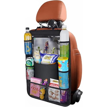 Ezimoov - Universal Waterproof Car Organizer Kids - Seat Cover Front Backrest - Storage - Rpet Manufacturing Recyclable Packaging - View #3