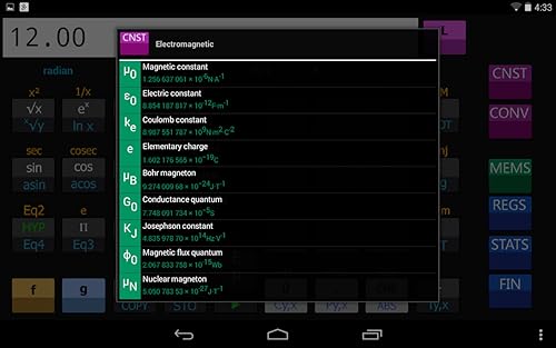 A Scientific and Financial RPN Calculator (HP-12C & HP-15C likewise)