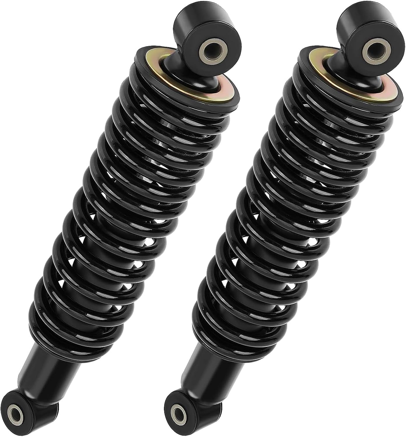 2PCS Golf Cart Rear Shock Absorbers .Compatible with Yamaha Gas and Electric G29 Drive, G22, G20, G19, G16 and G14 Golf Cart Models.Replacement OE for JN4-F2210-00-00, JN3-F2210-00（Black)