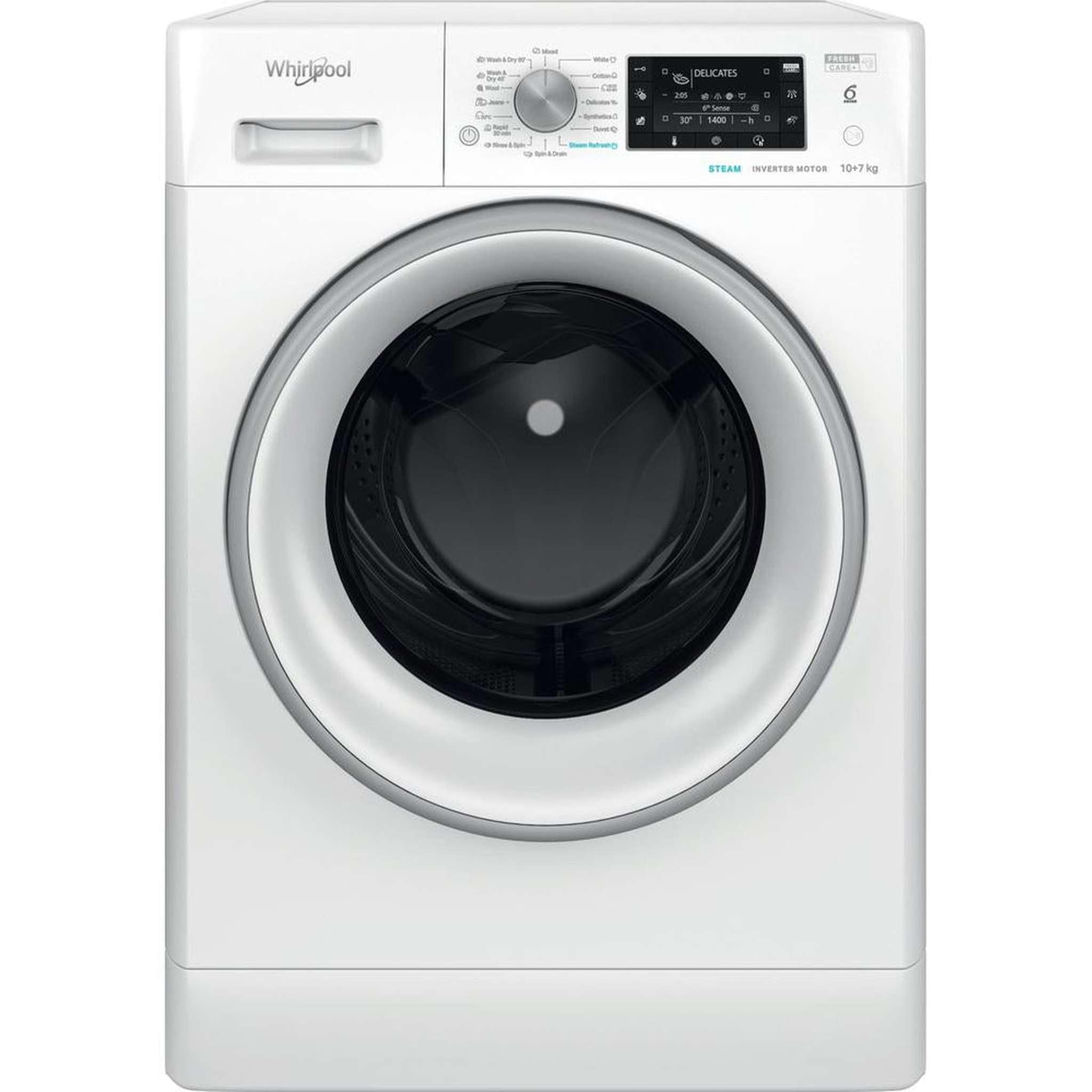Pralko-suszarka WHIRLPOOL FFWDD 1076258 SV EE