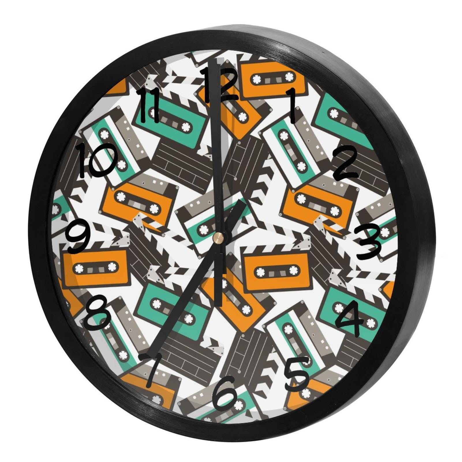 Horloge murale silencieuse sans tic-tac mecanisme quartz pour chambre