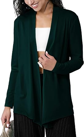 Open Front Cardigan for Women Trendy, Casual Womens Cardigans Lightweight, Ladies Cardigan in Kimono