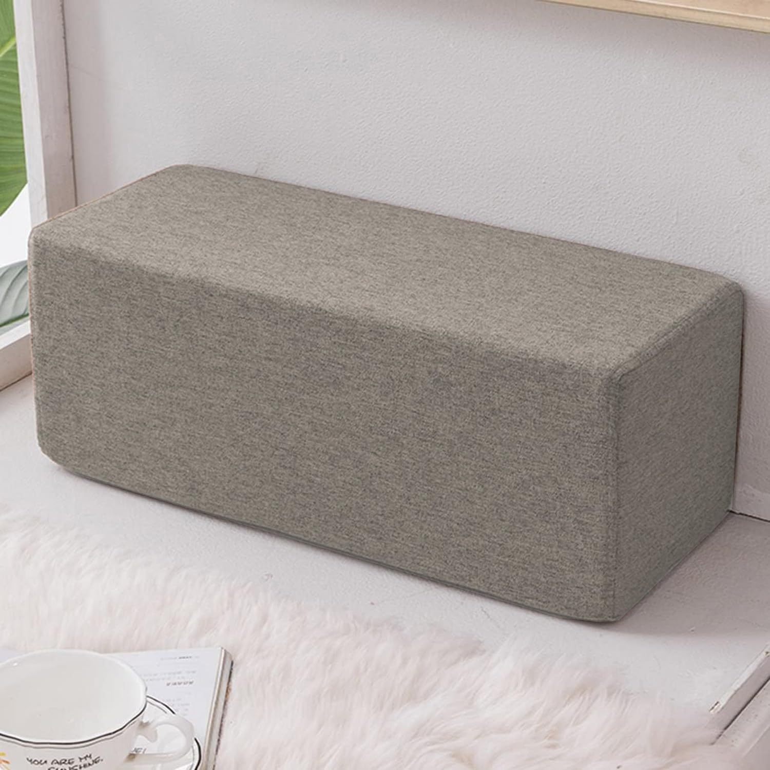 Cuscino Letto Gap Filler, Cuscino Supporto Braccioli Divano, Materasso Gap Foam Filler, Cuscino Testiera Lungo 45x15x10cm