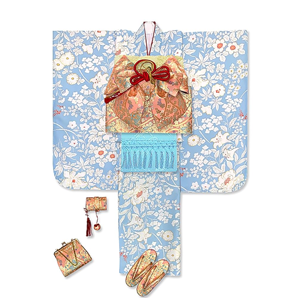 七五三 着物一式　7歳 七五三10%CPOFF10/16迄)七五三 7歳 四つ身着物フルセット