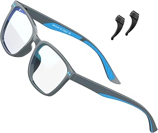 ATTCL Kids Blue Light Blocking Glasses for Boys Girls Age 3-10, Computer Gaming Fake Eyeglasses Anti Eyestrain