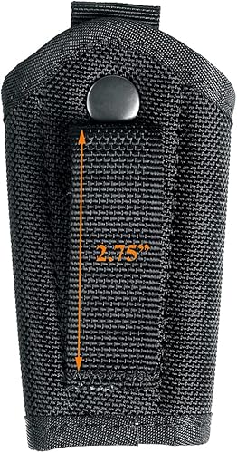 Miniatura 8 de TAFTACFR Slient - Soporte para llaves para cinturón de servicio, duradero, policial, táctico, silencioso, bolsa