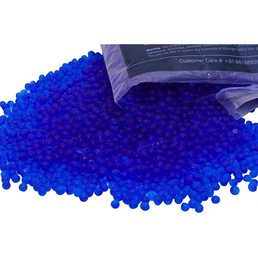 Elysian BLUE Color Indicating Desiccant Silica Gel Bead Indu