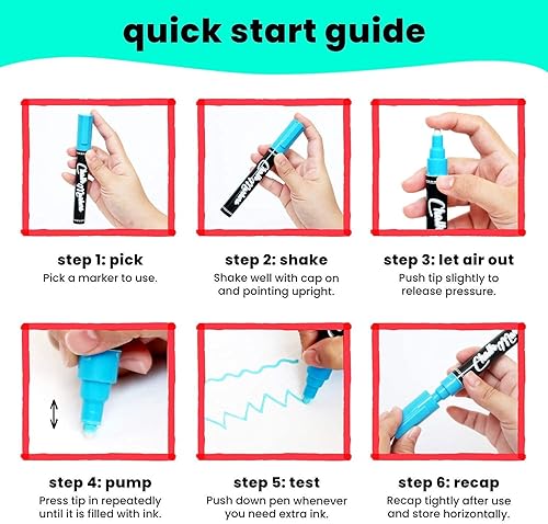 Miniatura 9 de Chalkola Paquete de arte básico: 21 marcadores + 5 variedades blancas