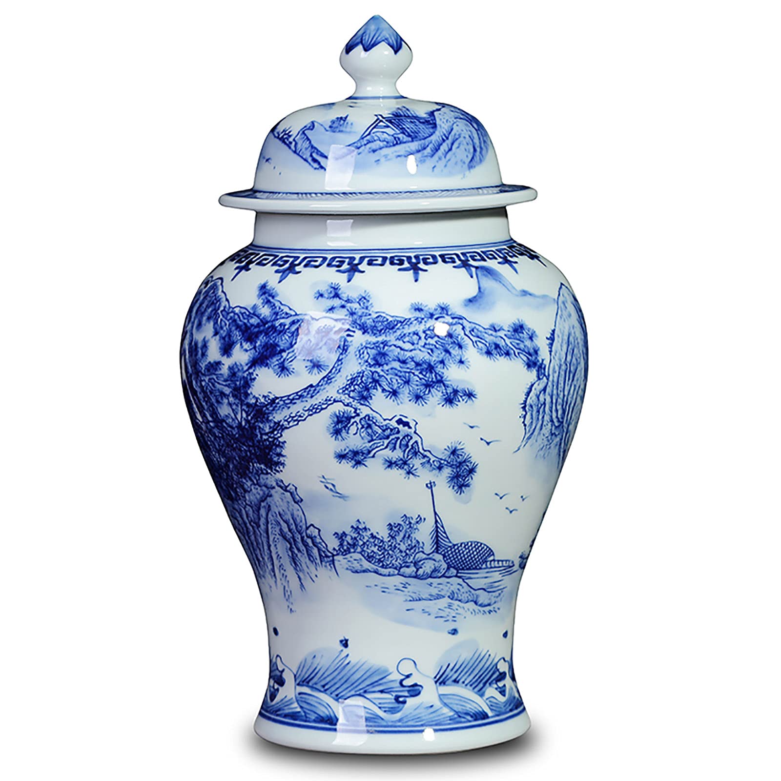Vase en porcelaine peinte pour sublimer la décoration de votre maison