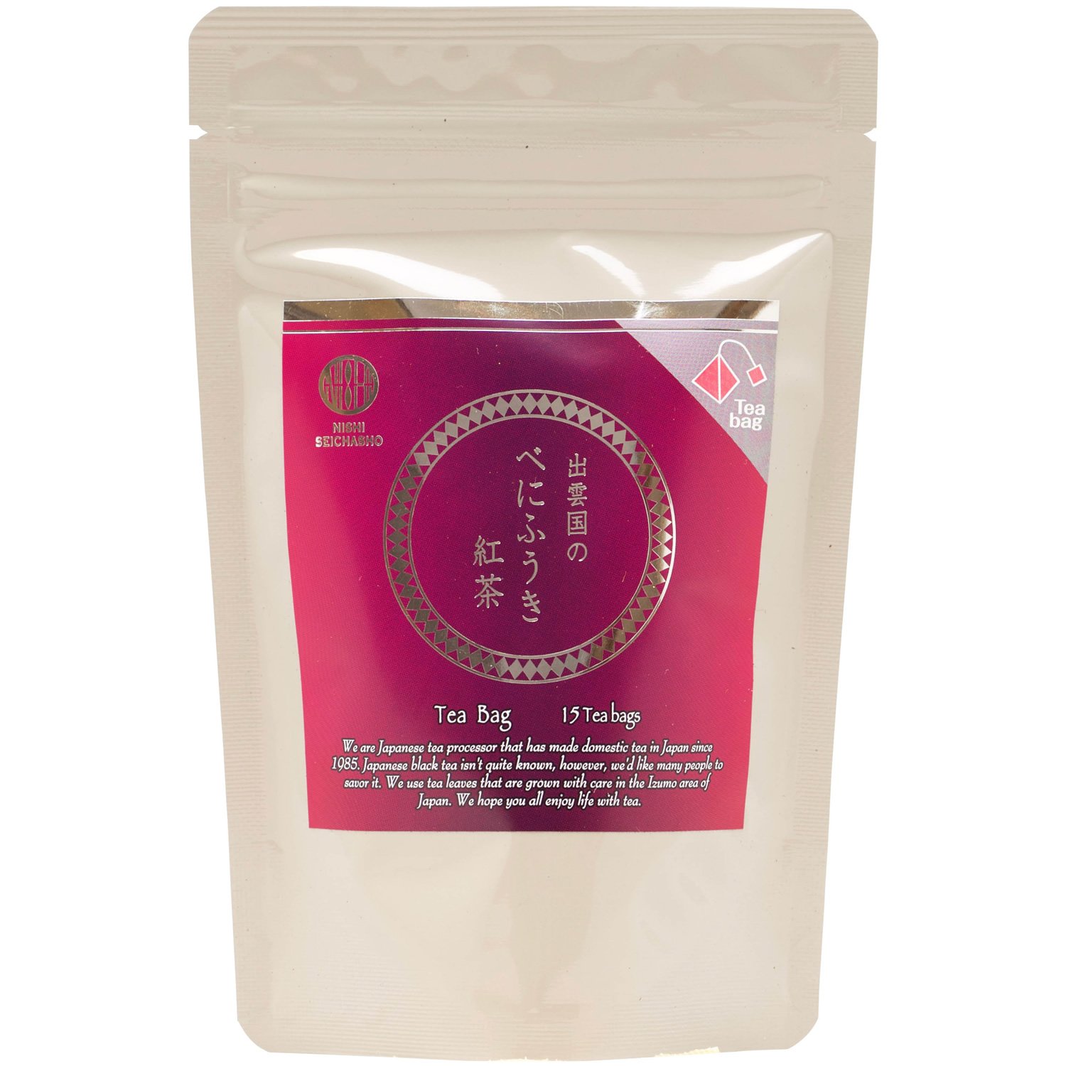 西製茶所 出雲国のべにふうき紅茶ティーバッグ (2g×15P)