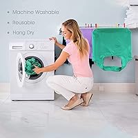 Vista 6 de BeeGreen Bolsas reutilizables para compras, compactas, bonitas, de color sólido, juego de 12 bolsas plegables de reciclaje con cremallera