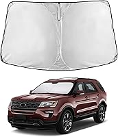 Vista 212 de EcoNour Parasol para Subaru Crosstrek 2013-2015 2016 2017, visera solar para parabrisas delantero y ventana, bloqueador de calor UV y protector