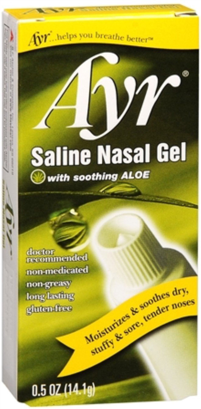 Saline Nasal Gel 0.50 oz (Pack of 12)