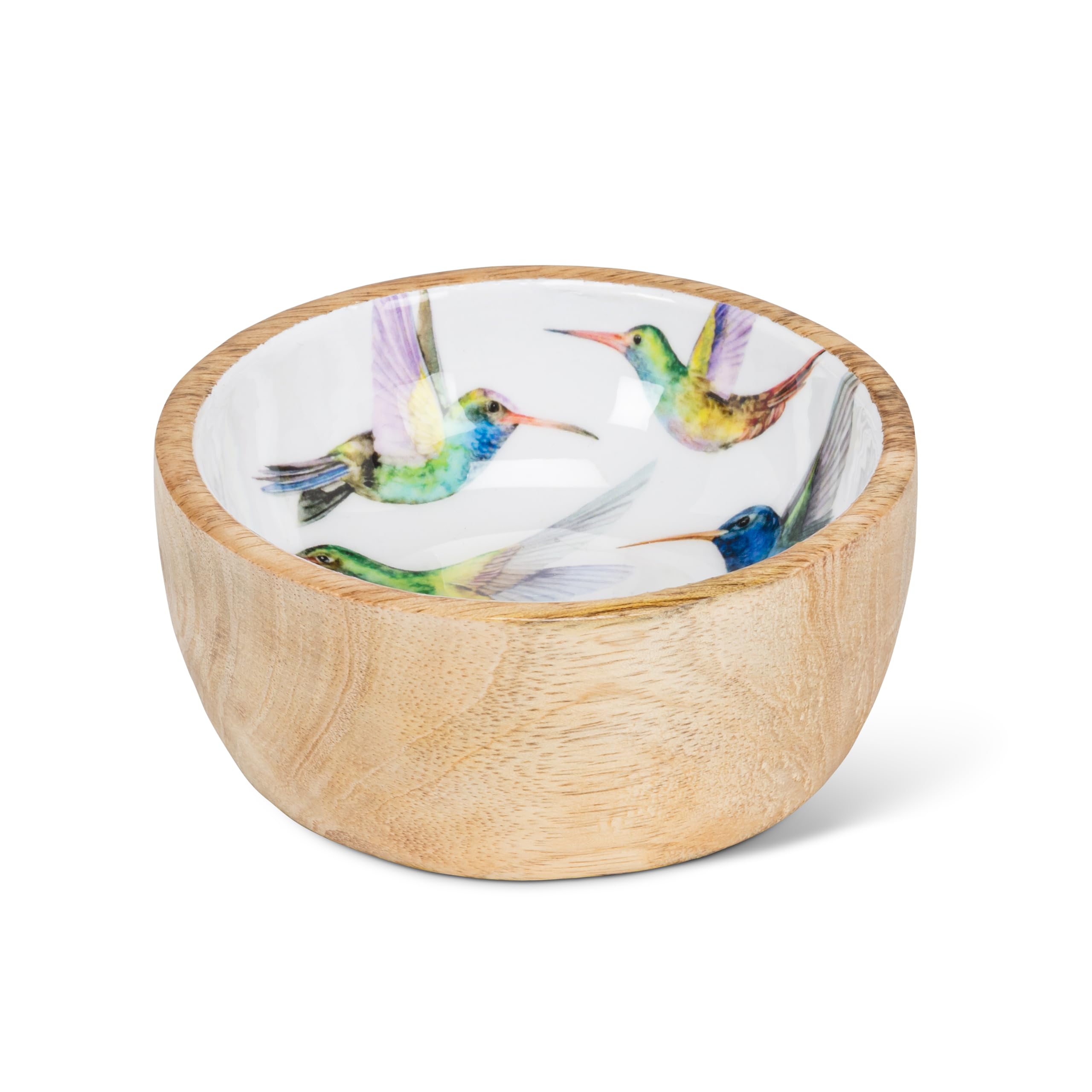 Abbott Collection Home Multicolor Hummingbirds Decorative Bowl