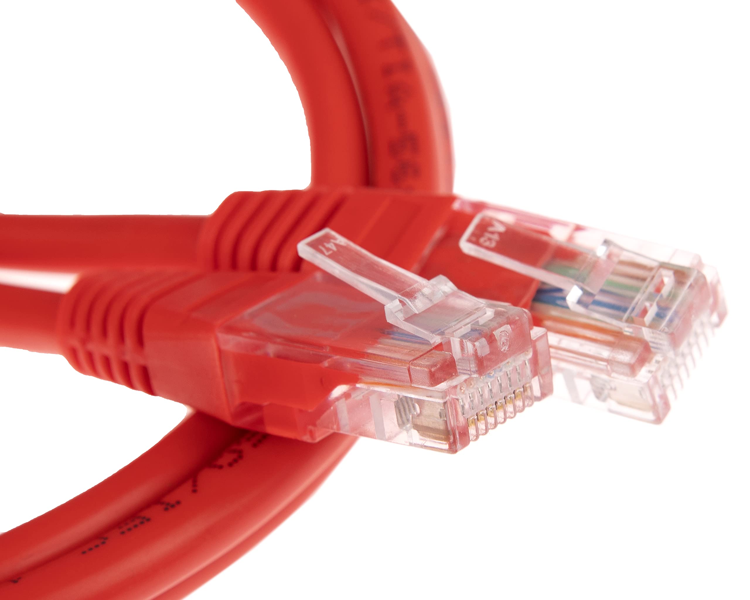 CDL Micro Twisted Pair High Signal Integrity Cat5e Patch Cable 1.5m - Red