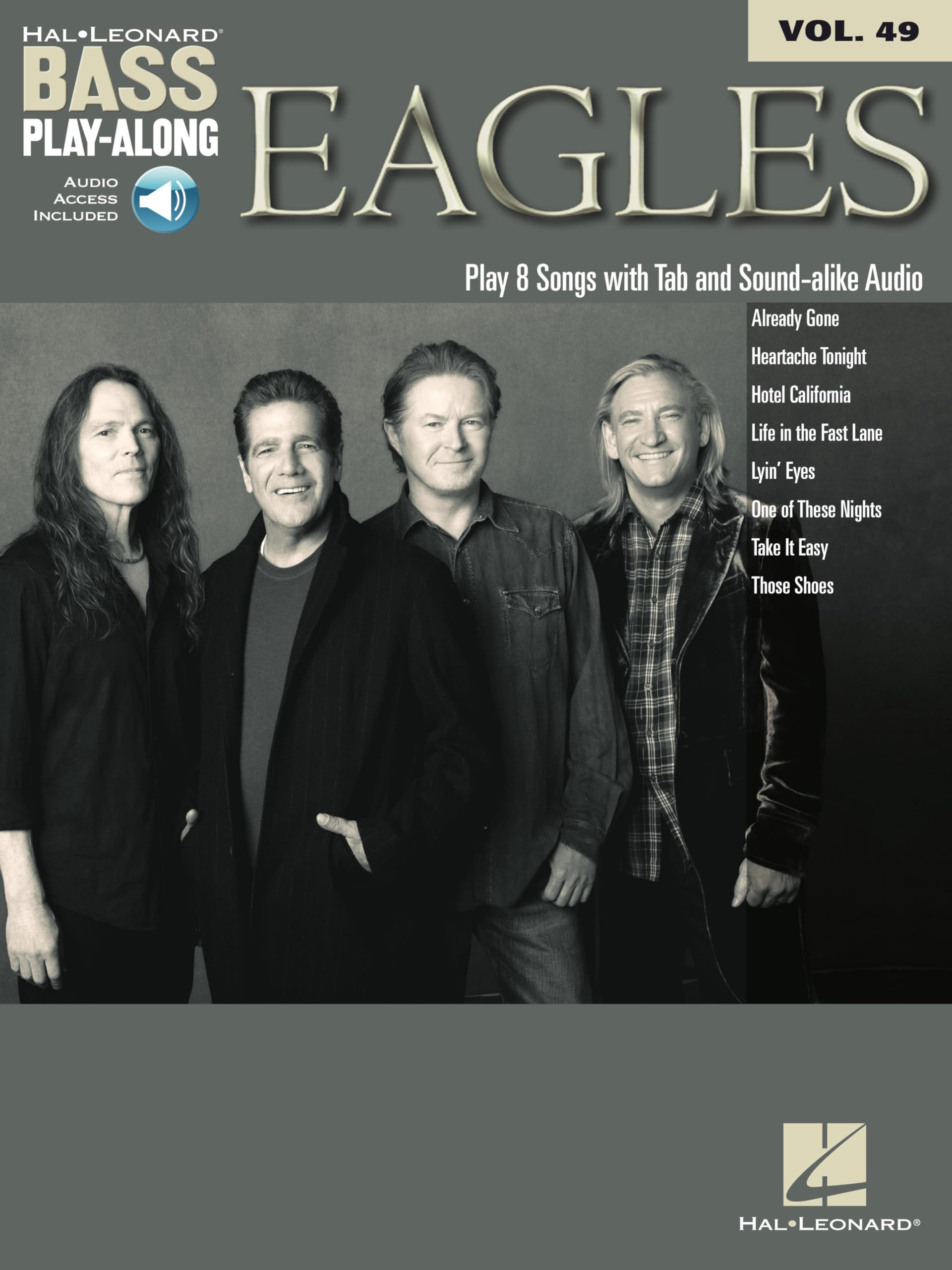 Eagles Bass Play-Along Volume 49 tablatures basse rock songbook