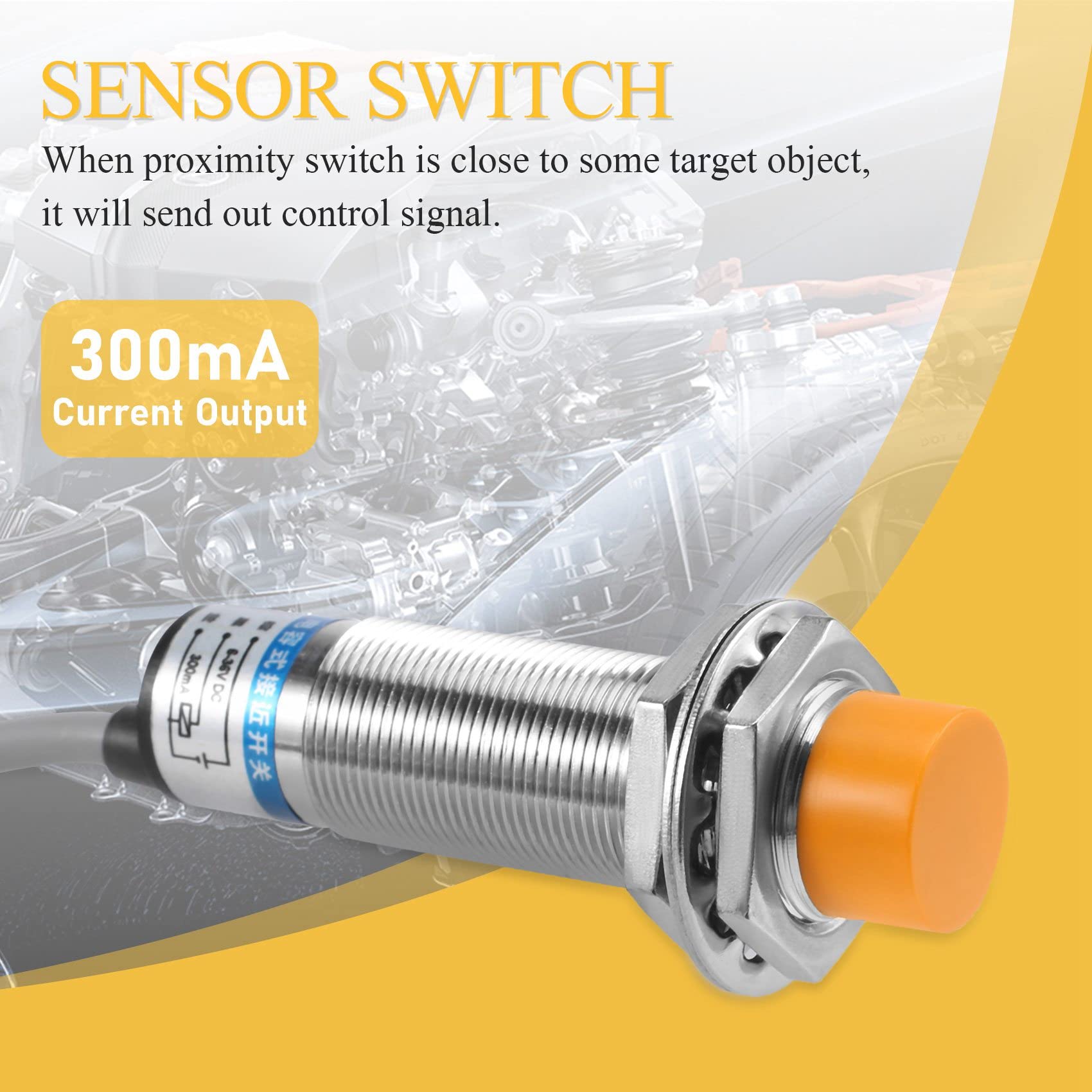 LJC18A3-HZ/BX Interruttore Sensore Di Prossimità Capacità 1-10mm NPN NO DC 6 -36V 300mA LJC18A3-HZ/BX Interruttore Sensore Di Prossimità Capacità 1-10mm NPN NO DC 6 -36V 300mA